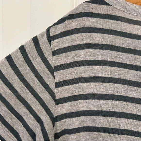 Alexander wang striped round neck pocket tshirt - Picture 4 of 5